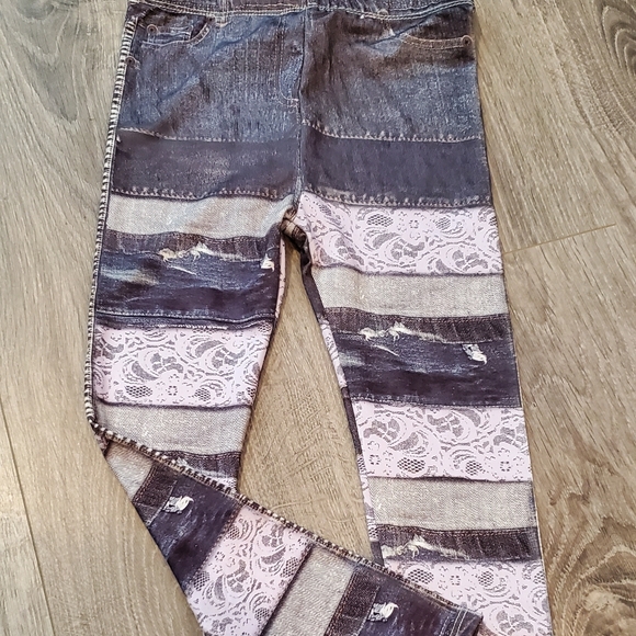 Heidi Klum Girls Spandex Fashion Leggings - Picture 3 of 3